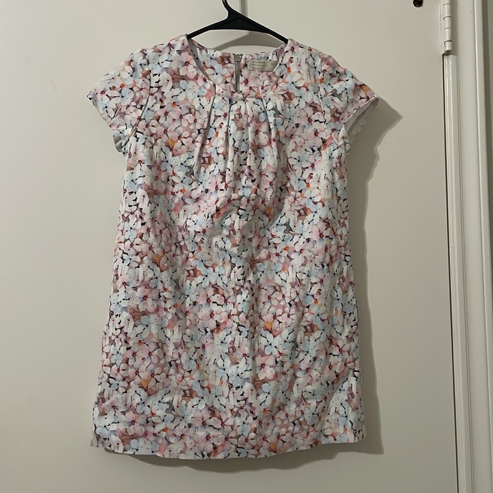 Floral Short Sleeve Dress